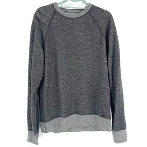 Bonobos Men’s 100% Cotton Crewneck Sweatshirt SZ M Heather Black